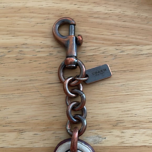 Disney x Coach Mickey Mouse Keychain & Luggage Tag-GUC - Picture 5 of 17